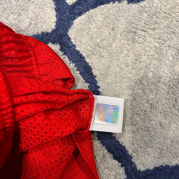 Eric Emanuel Red/orange Bone short - Picture 6 of 9